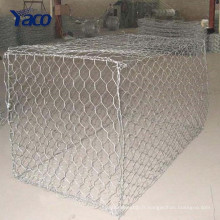 Boîte hexagonale de gabion de maille d&#39;Anping 2.4mm 2.5mm à vendre